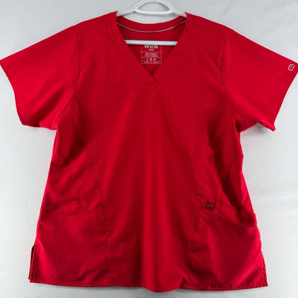 1454 WonderWink Women's Scrub Top and Bottom, Size L